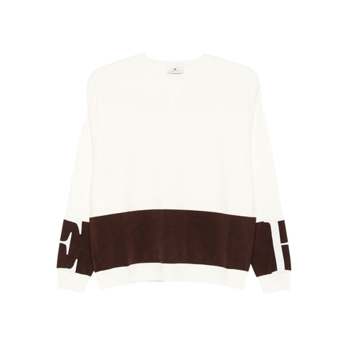 Elisabetta Franchi Maglia Maglia Donna riga a contrasto 40 - Francavilla Moda